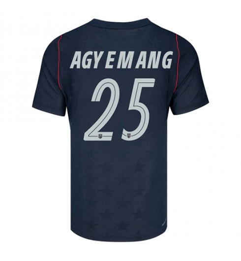 Spojené státy Patrick Agyemang #25 Venkovní Dres MS 2026 Krátký Rukáv Spojené státy Patrick Agyemang #25 Venkovní Dres MS 2026 Krátký Rukáv